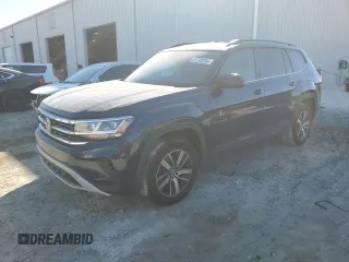 2021 Volkswagen Atlas SE with VIN 1V2DP2CA2MC515288, listed as a Copart auction lot 81720204 with 101,466 mi miles and Salvage title. Bid and sale history available at DreamBid. Image 1.