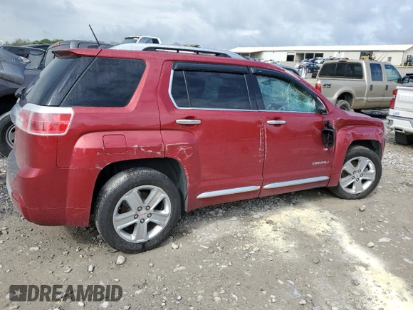 2015 GMC Terrain Denali with VIN 2GKALUEK6F6257729, listed as a Copart auction lot 52746975 with 63,028 mi miles and Salvage Title. Bid and sale history available at carsss.com. Image 3.