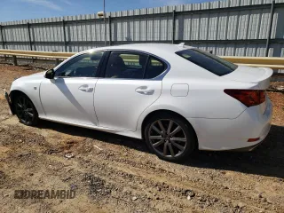 2014 Lexus GS 350 with VIN JTHCE1BL1E5027406, listed as a Copart auction lot 75619474 with 125,109 mi miles and Salvage Title. Bid and sale history available at carsss.com. Image 2.