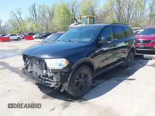 2011 Dodge Durango Crew with VIN 1D4RD4GG2BC694846, listed as a IAAI auction lot 41962959 with 206,050 mi miles and . Bid and sale history available at DreamBid. Image 2.