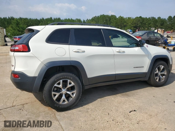 2018 Jeep Cherokee Trailhawk with VIN 1C4PJMBX0JD610455, listed as a Copart auction lot 61251565 with 75,818 mi miles and Salvage title. Bid and sale history available at DreamBid. Image 3.