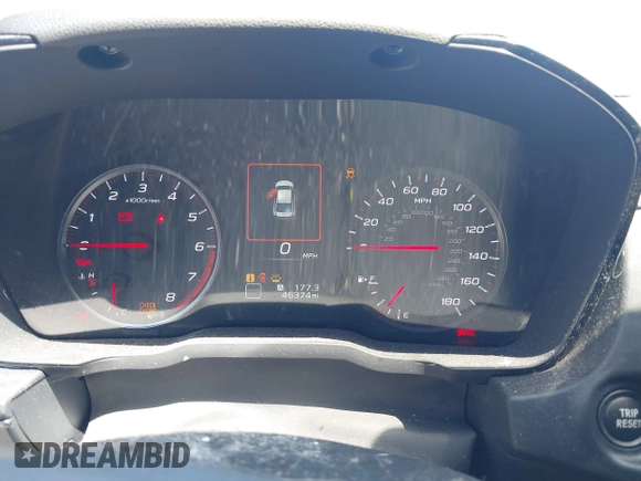 2022 Subaru WRX Premium with VIN JF1VBAF68N9027974, listed as a IAAI auction lot 42643496 with 46,734 mi miles and . Bid and sale history available at DreamBid. Image 7.
