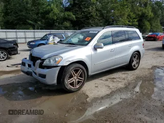 2009 Mercedes-Benz GL-Class 4.6L with VIN 4JGBF71E29A450066, listed as a Copart auction lot 73738034 with 108,285 mi miles and Salvage Title. Bid and sale history available at carsss.com. Image 1.