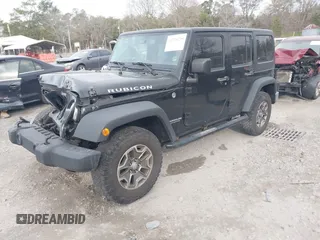 2017 Jeep Wrangler Unlimited Rubicon with VIN 1C4BJWFG4HL679150, listed as a IAAI auction lot 41720239 with 81,142 mi miles and . Bid and sale history available at DreamBid. Image 18.