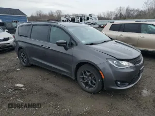 2018 Chrysler Pacifica Touring L with VIN 2C4RC1BG7JR175156, listed as a Copart auction lot 52935435 with 106,264 mi miles and Salvage Title. Bid and sale history available at DreamBid. Image 4.
