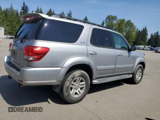 2005 Toyota Sequoia SR5 with VIN 5TDBT44A75S237115, listed as a Copart auction lot 54579375 with 132,653 mi miles and Clean Title. Bid and sale history available at DreamBid. Image 3.