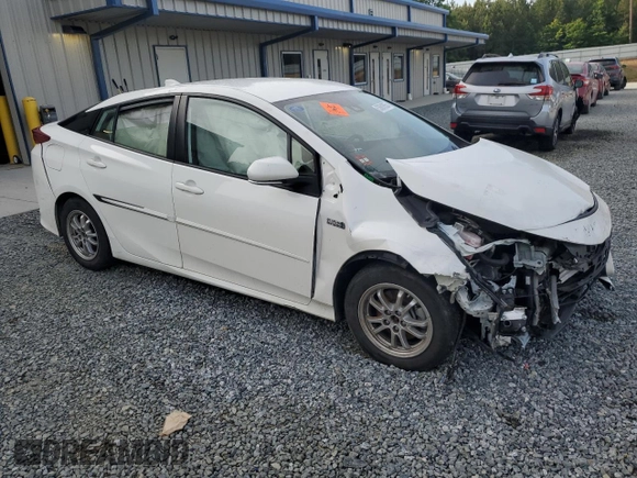 2021 Toyota Prius LE with VIN JTDKAMFP0M3179484, listed as a Copart auction lot 53681855 with 108,450 mi miles and Salvage Title. Bid and sale history available at DreamBid. Image 4.