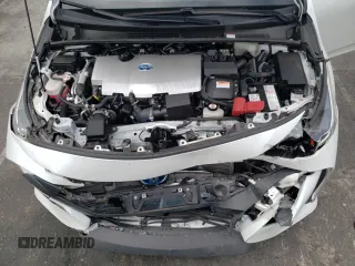 2021 Toyota Prius LE with VIN JTDKAMFP4M3192707, listed as a Copart auction lot 55993185 with 44,909 mi miles and Salvage Title. Bid and sale history available at DreamBid. Image 11.
