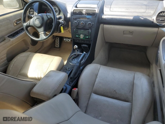 2002 Lexus IS 300 with VIN JTHBD192520040065, listed as a Copart auction lot 72297414 with 137,777 mi miles and Salvage Title. Bid and sale history available at carsss.com. Image 8.