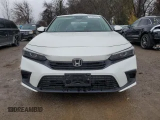 2024 Honda Civic Sedan EX with VIN 2HGFE2F36RH101899, listed as a Copart auction lot 81239964 with 25,341 mi miles and Salvage Title. Bid and sale history available at carsss.com. Image 5.