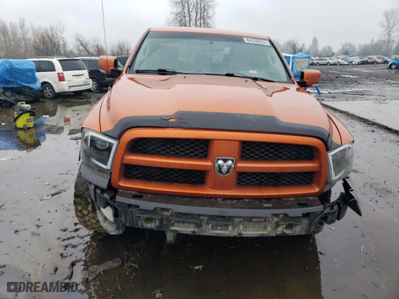2010 Dodge Ram 1500 Sport with VIN 1D7RV1CT9AS169692, listed as a Copart auction lot 84539224 with 186,388 mi miles and Salvage Title. Bid and sale history available at carsss.com. Image 5.