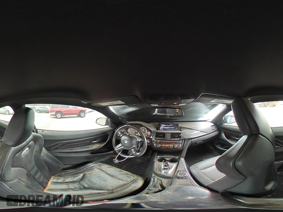 2015 BMW M4 with VIN WBS3R9C51FF708741, listed as a Copart auction lot 50314044 with 80,043 mi miles. Bid and sale history available at carsss.com. Image 12.