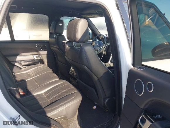 2017 Land Rover Range Rover with VIN SALGS2FE0HA327892, listed as a IAAI auction lot 41955409 with 201,529 mi miles. Bid and sale history available at carsss.com. Image 8.