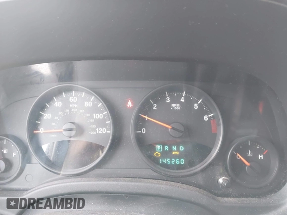 2012 Jeep Compass Sport with VIN 1C4NJDBB7CD630636, listed as a IAAI auction lot 41645305 with 145,260 mi miles. Bid and sale history available at carsss.com. Image 7.