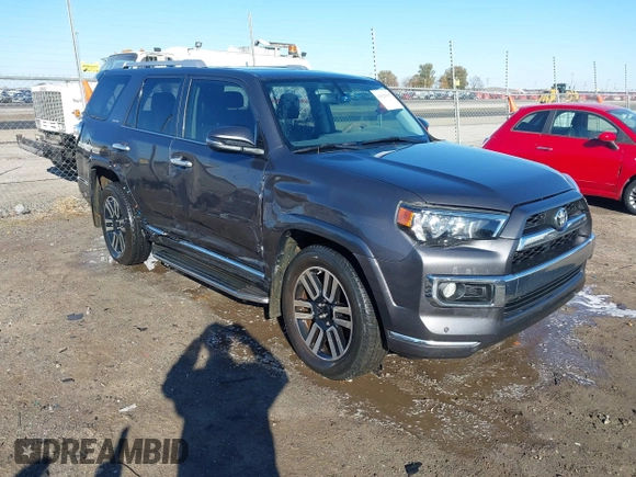 2018 Toyota 4Runner SR5 with VIN JTEBU5JR7J5543336, listed as a IAAI auction lot 41028397 with 157,997 mi miles and . Bid and sale history available at carsss.com. Image 1.