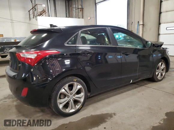 2013 Hyundai Elantra GT with VIN KMHD35LE2DU138100, listed as a Copart auction lot 55961344 with 79,144 mi miles and Salvage Title. Bid and sale history available at carsss.com. Image 3.