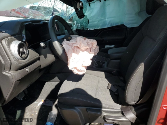 2023 Chevrolet Colorado 2WD LT with VIN 1GCPSCEK7P1199279, listed as a Copart auction lot 50560155 with 25,320 mi miles and Salvage Title. Bid and sale history available at carsss.com. Image 7.