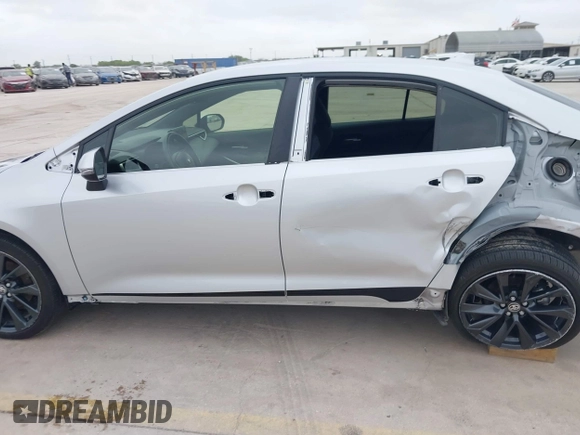 2023 Toyota Corolla SE with VIN JTDS4MCE0P3514662, listed as a IAAI auction lot 41878857 with 52,674 mi miles and . Bid and sale history available at DreamBid. Image 15.