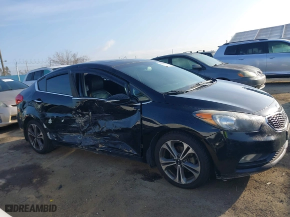 2016 Kia Forte EX with VIN KNAFZ4A89G5617452, listed as a IAAI auction lot 41580861 with 150,770 mi miles. Bid and sale history available at carsss.com. Image 13.