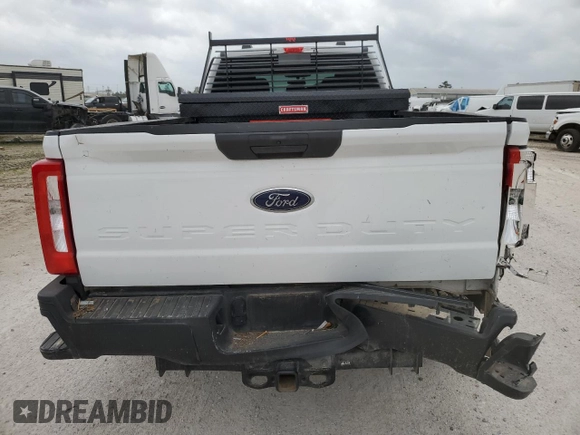 2023 Ford F-350 with VIN 1FT8W3BAXPED55876, listed as a Copart auction lot 51212905 with 42,636 mi miles and Salvage title. Bid and sale history available at DreamBid. Image 6.