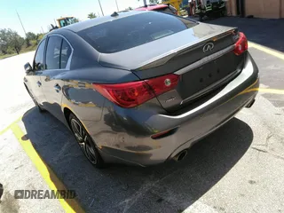 2015 Infiniti Q50 Premium z VIN JN1BV7AR3FM390743, wystawiony jako IAAI lot #41990093 z przebiegiem 91 350 mil mil oraz . Historia ofert i sprzedaży dostępna na DreamBid. Obrazek 4.
