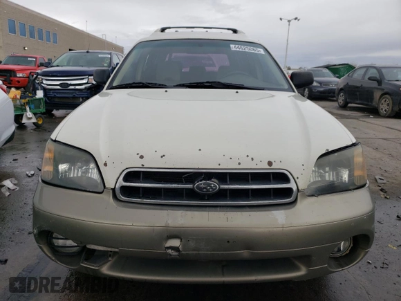 2002 Subaru Legacy Outback z VIN 4S3BH665X27650729, wystawiony jako Copart lot #44625065 z przebiegiem 345 754 mil mil oraz Szkoda całkowita • Salvage title. Historia ofert i sprzedaży dostępna na DreamBid. Obrazek 5.