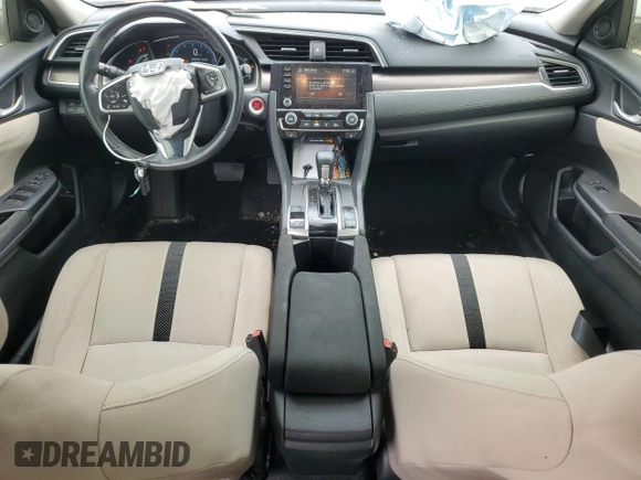 2019 Honda Civic Sedan EX with VIN JHMFC1F30KX008519, listed as a Copart auction lot 51636025 with 42,218 mi miles and Salvage Title. Bid and sale history available at carsss.com. Image 8.