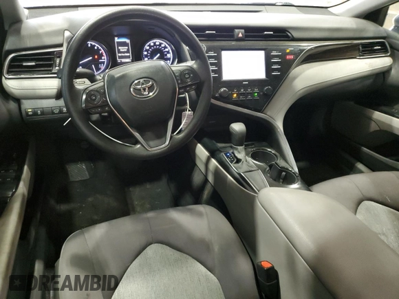 2020 Toyota Camry LE with VIN 4T1C11AK1LU878853, listed as a Copart auction lot 51052405 with 143,380 mi miles and Salvage Title. Bid and sale history available at carsss.com. Image 8.