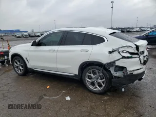 2020 BMW X4 xDrive30i with VIN 5UX2V1C09LLZ32596, listed as a Copart auction lot 50920575 with 50,391 mi miles and Clean Title. Bid and sale history available at carsss.com. Image 2.