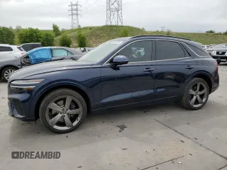 2023 Genesis GV70 2.5T z VIN KMUMADTB8PU080537, wystawiony jako Copart lot #59169535 z przebiegiem 14 466 mil mil oraz Szkoda całkowita • Salvage title. Historia ofert i sprzedaży dostępna na DreamBid. Obrazek 1.