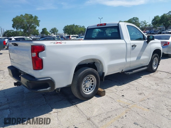 2021 Chevrolet Silverado 1500 with VIN 3GCNYAEH1MG295419, listed as a IAAI auction lot 42064514 with Not Provided miles and . Bid and sale history available at DreamBid. Image 4.