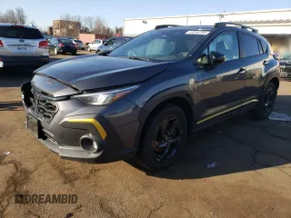 2024 Subaru Crosstrek Sport with VIN 4S4GUHF69R3711541, listed as a Copart auction lot 49358785 with 42,549 mi miles and Salvage Title. Bid and sale history available at carsss.com. Image 1.