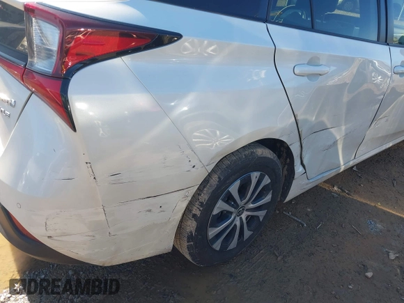 2020 Toyota Prius LE with VIN JTDL9RFU5L3014612, listed as a IAAI auction lot 41366027 with 50,153 mi miles and . Bid and sale history available at DreamBid. Image 17.