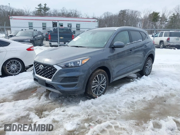 2019 Hyundai Tucson Ultimate with VIN KM8J3CAL1KU899836, listed as a IAAI auction lot 29776928 with 12,055 mi miles. Bid and sale history available at carsss.com. Image 17.