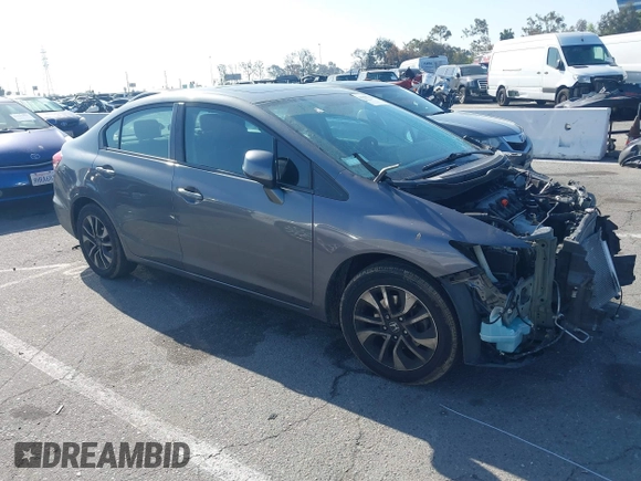 2013 Honda Civic EX with VIN 19XFB2F82DE281132, listed as a IAAI auction lot 41990142 with 96,275 mi miles and . Bid and sale history available at DreamBid. Image 14.