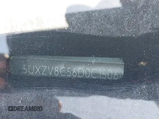 2013 BMW X5 xDrive50i with VIN 5UXZV8C56D0C15064, listed as a IAAI auction lot 42179213 with Not provided miles and . Bid and sale history available at DreamBid. Image 9.