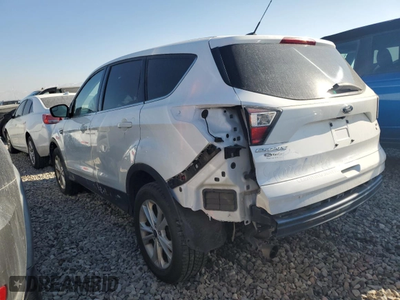2017 Ford Escape SE with VIN 1FMCU9GD3HUB15657, listed as a Copart auction lot 49490145 with 216,645 mi miles and Salvage Title. Bid and sale history available at carsss.com. Image 2.