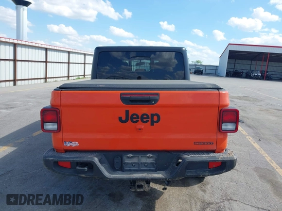 2020 Jeep Gladiator Sport S с VIN 1C6HJTAG1LL154854, выставлен на аукционе IAAI как лот 42272169 с пробегом 66 909 миль миль и . История ставок и продаж доступна на DreamBid. Изображение 16.