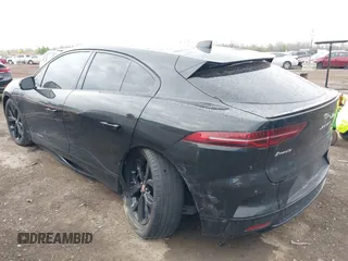 2020 Jaguar I-Pace SE with VIN SADHC2S14L1F80256, listed as a IAAI auction lot 42055674 with 48,694 mi miles and . Bid and sale history available at DreamBid. Image 3.