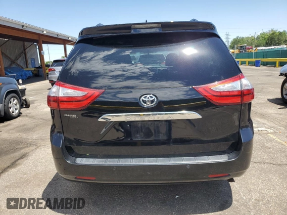 2015 Toyota Sienna Limited with VIN 5TDDK3DC7FS104752, listed as a Copart auction lot 61606055 with 119,771 mi miles and Salvage title. Bid and sale history available at DreamBid. Image 6.