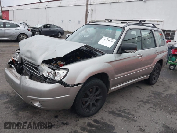 2007 Subaru Forester X w/Premium Pkg with VIN JF1SG65607H704317, listed as a IAAI auction lot 41109920 with 110,170 mi miles. Bid and sale history available at carsss.com. Image 16.