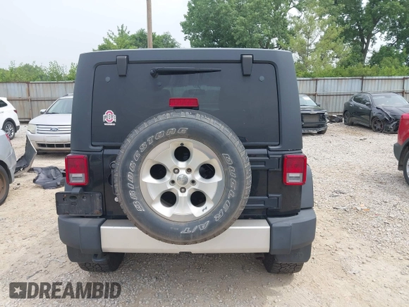 2014 Jeep Wrangler Unlimited Sahara with VIN 1C4HJWEG8EL292835, listed as a IAAI auction lot 42705672 with 176,769 mi miles and . Bid and sale history available at DreamBid. Image 17.