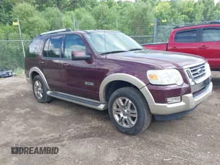 2007 Ford Explorer Eddie Bauer with VIN 1FMEU74E57UB37944, listed as a IAAI auction lot 42606798 with 151,402 mi miles and . Bid and sale history available at DreamBid. Image 1.