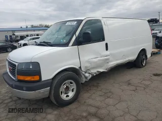 2016 GMC Savana Cargo z VIN 1GTW7AFF5G1182838, wystawiony jako Copart lot #53756945 z przebiegiem 154 198 mil mil oraz Szkoda całkowita • Salvage title. Historia ofert i sprzedaży dostępna na DreamBid. Obrazek 1.