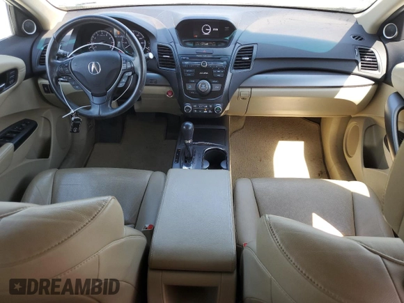 2015 Acura RDX with VIN 5J8TB4H33FL021172, listed as a Copart auction lot 53918845 with 81,029 mi miles and Salvage Title. Bid and sale history available at DreamBid. Image 8.
