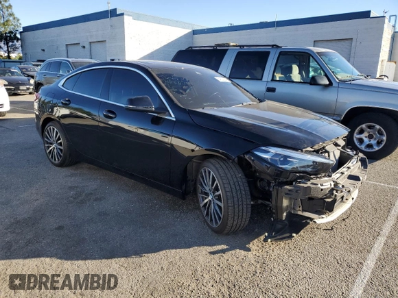 2023 BMW 2 Series 228i with VIN WBA53AK01P7L47464, listed as a Copart auction lot 84303034 with 17,425 mi miles and Salvage Title. Bid and sale history available at carsss.com. Image 4.