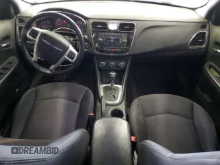 2014 Chrysler 200 Touring with VIN 1C3CCBBBXEN185333, listed as a Copart auction lot 57068685 with 130,402 mi miles and Salvage title. Bid and sale history available at DreamBid. Image 8.