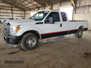 2014 Ford F-250 XL z VIN 1FT7X2A69EEB13321, wystawiony jako Copart lot #49552355 z przebiegiem Nie podano mil oraz Czysty tytuł • Clean title. Historia ofert i sprzedaży dostępna na DreamBid. Obrazek 1.