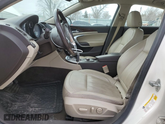 2012 Buick Regal Turbo Premium 3 with VIN 2G4GU5GV1C9180113, listed as a Copart auction lot 41880615 with 96,835 mi miles and Salvage title. Bid and sale history available at DreamBid. Image 7.