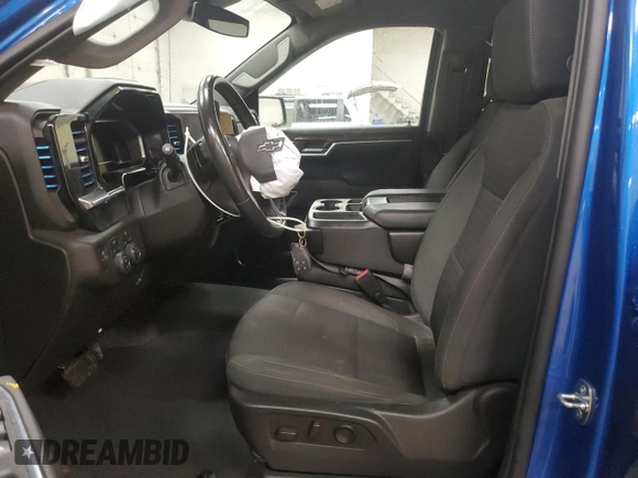 2022 Chevrolet Silverado 1500 RST with VIN 1GCUDEED0NZ601314, listed as a Copart auction lot 47576865 with 0 mi miles and Salvage Title. Bid and sale history available at carsss.com. Image 7.